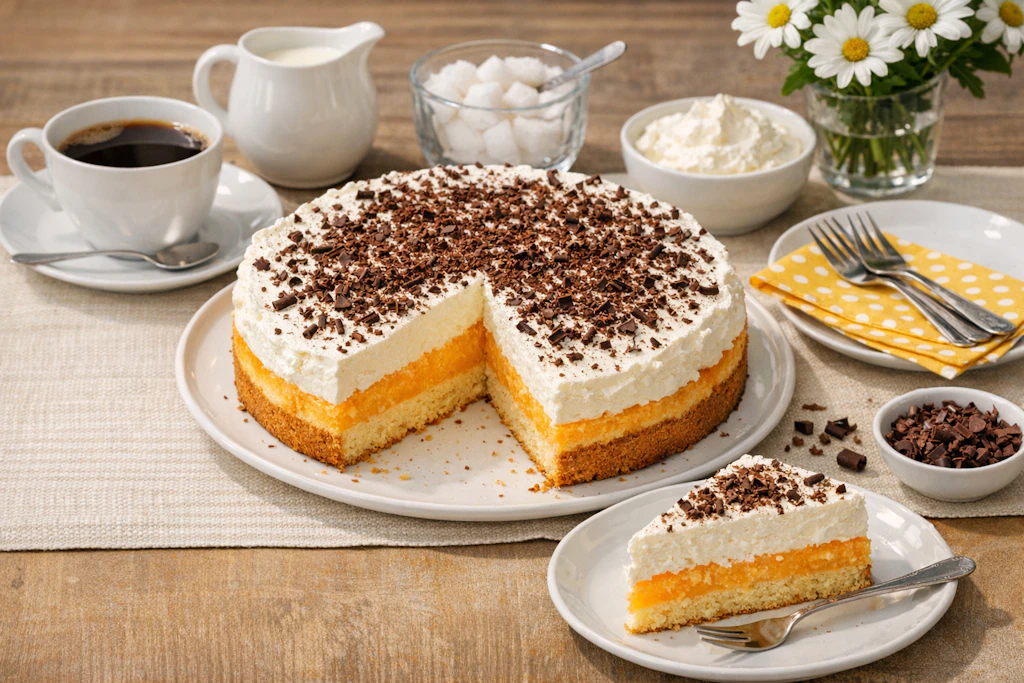 Die fruchtige und kalte Clic-Torte schmeckt nicht nur fantastisch, sondern sieht auf der Kaffeetafel auch einfach klasse aus. Und das Rezept gelingt in fünf einfachen Schritten!