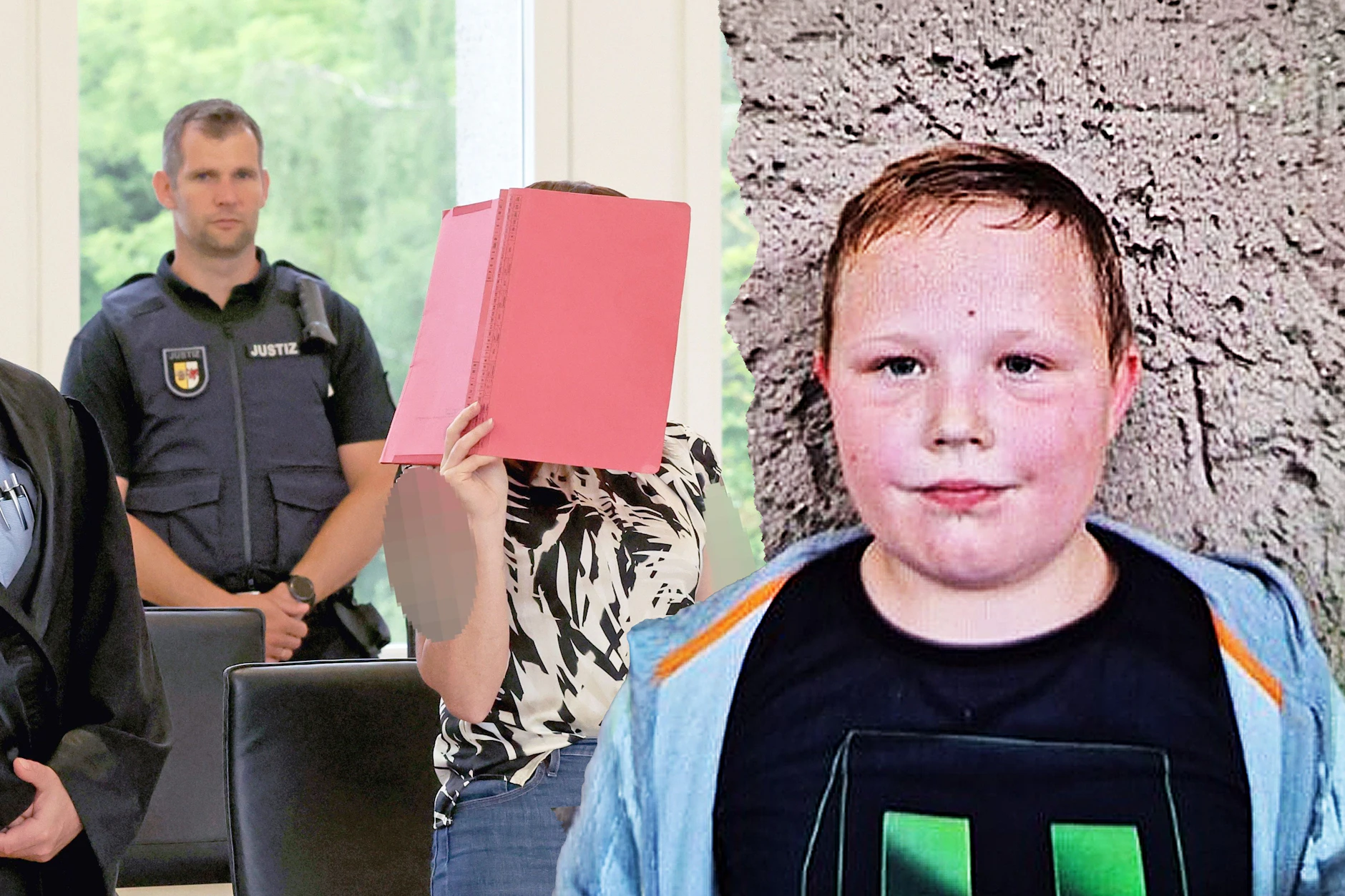 Gina H. führte am Tag des Leichenfundes zuerst eine Zeugin zum Tümpel, an dem Fabians Leiche lag. Danach alarmierte sie die Polizei.