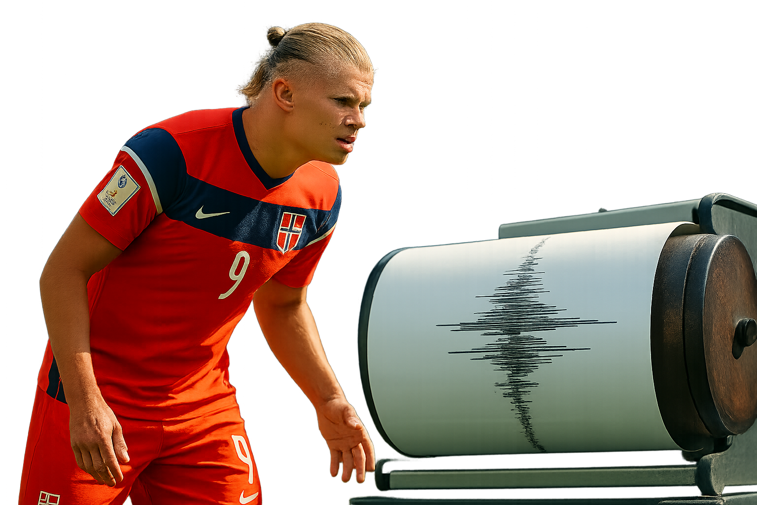 Seismograf schlägt aus! Haaland lässt Erde in Norwegen beben
