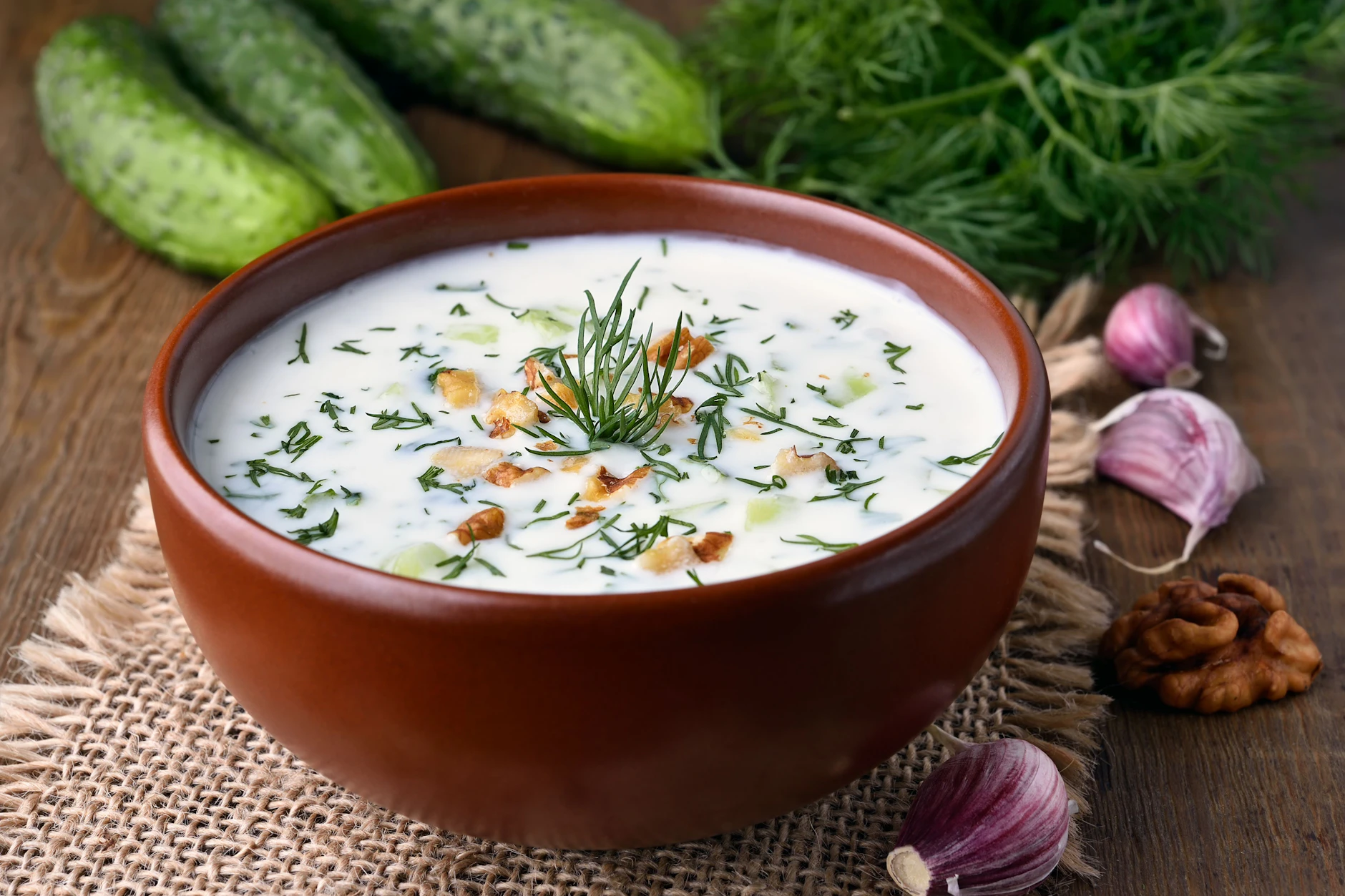 Die kalte Gurkensuppe Tarator ist von der bulgarischen Schwarzmeerküste in die DDR gekommen.