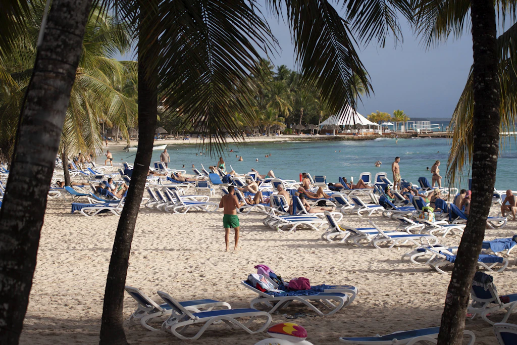 Der Dominicus-Strand in Bayahíbe liegt in der südöstlichen Ferienregion der Dominikanischen Republik.