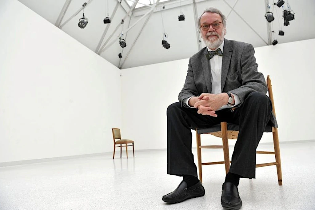 Wulf Herzogenrath (1944–2026) in der von ihm 2020 kuratierten Bremer John-Cage-Session