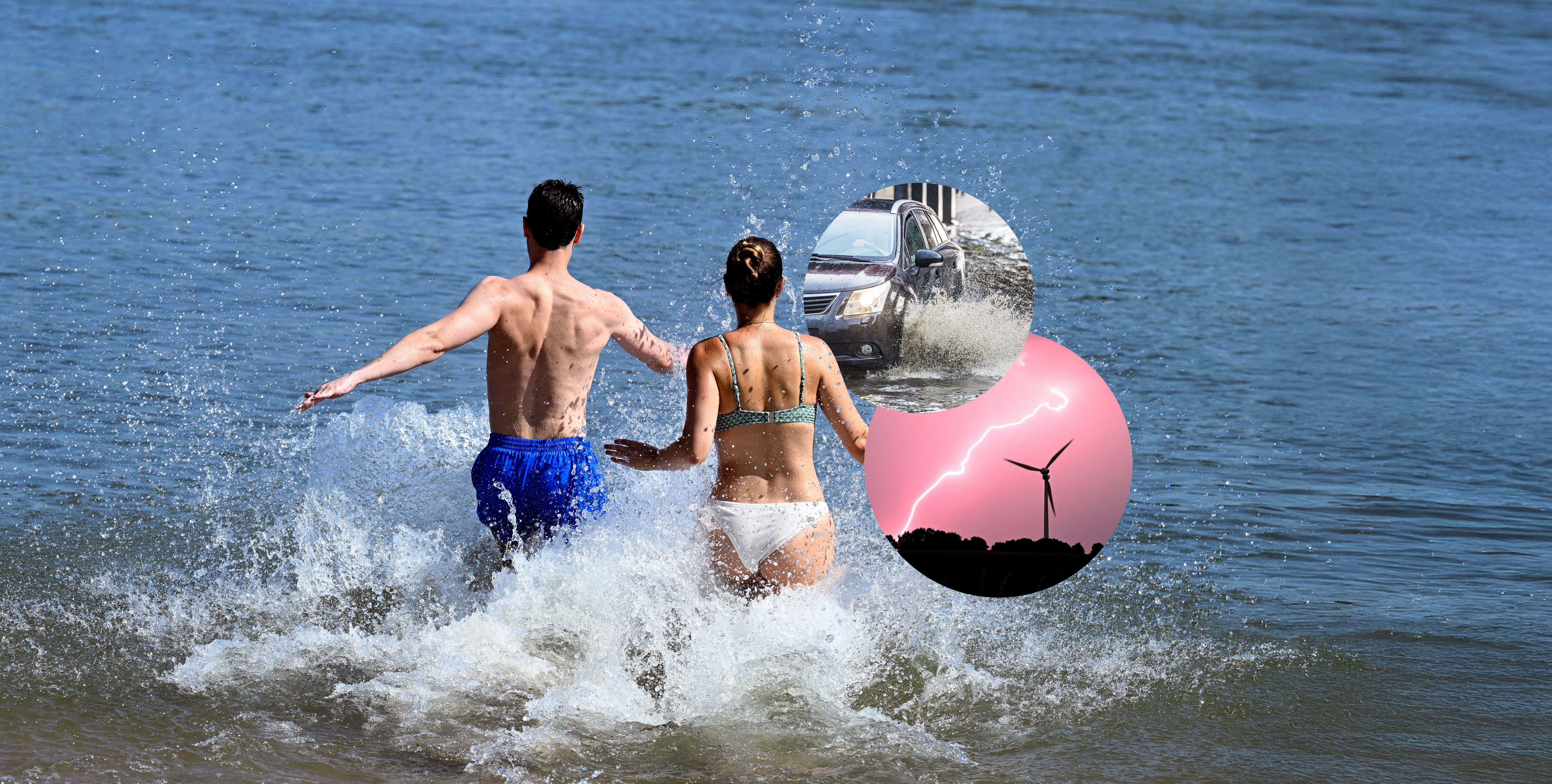 Hitze und Unwetter: Das Schlimmste kommt noch! Wetter-Programm für die Woche