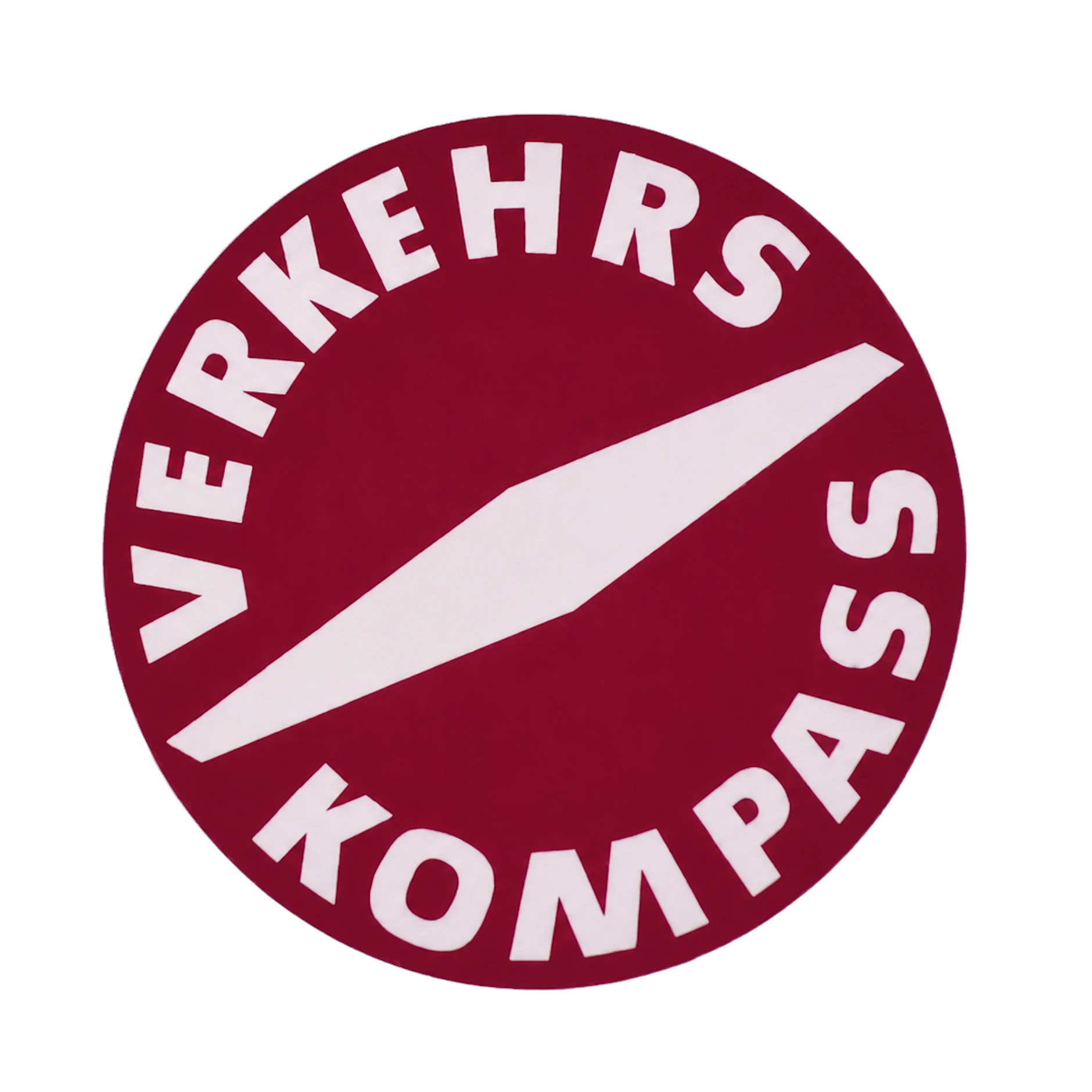 DasLogo der TV-Sendung „Verkehrskompass“: Damit starteten die einzelnen Episoden der TV-Sendung aus der DDR.