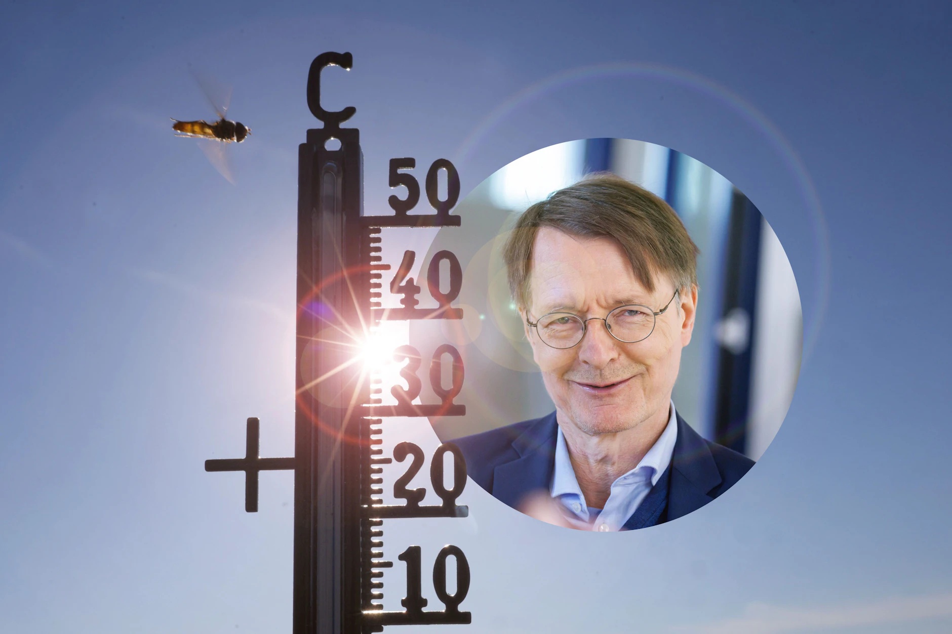 Deutschland und Europa sind im Griff einer Hitzwelle. Karl Lauterbach warnt vor vielen Hitzetoten.