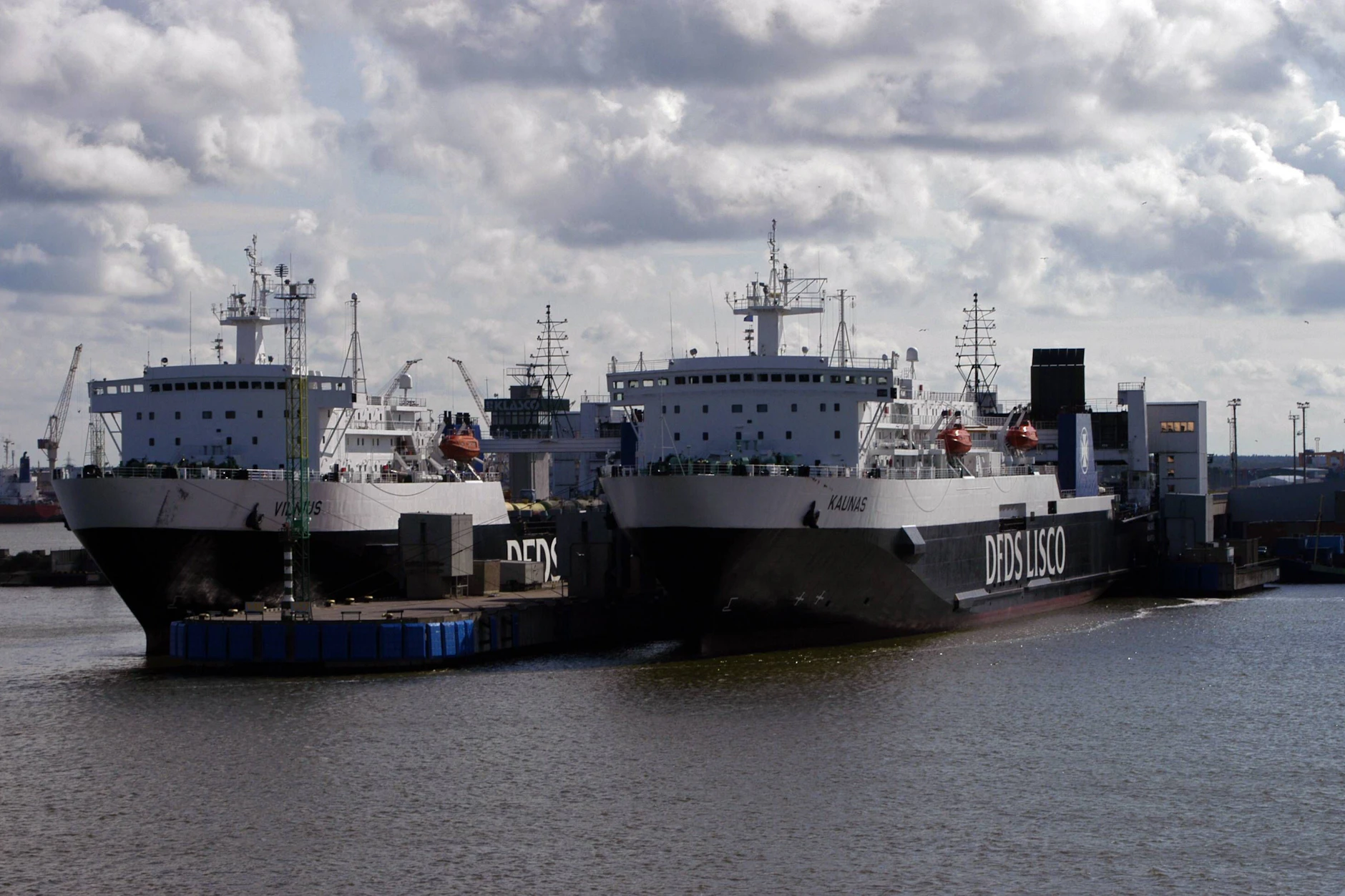 Auch die Fähren „Kaunas" und „Vilnyus“ gehören zum Typ EGF-321.