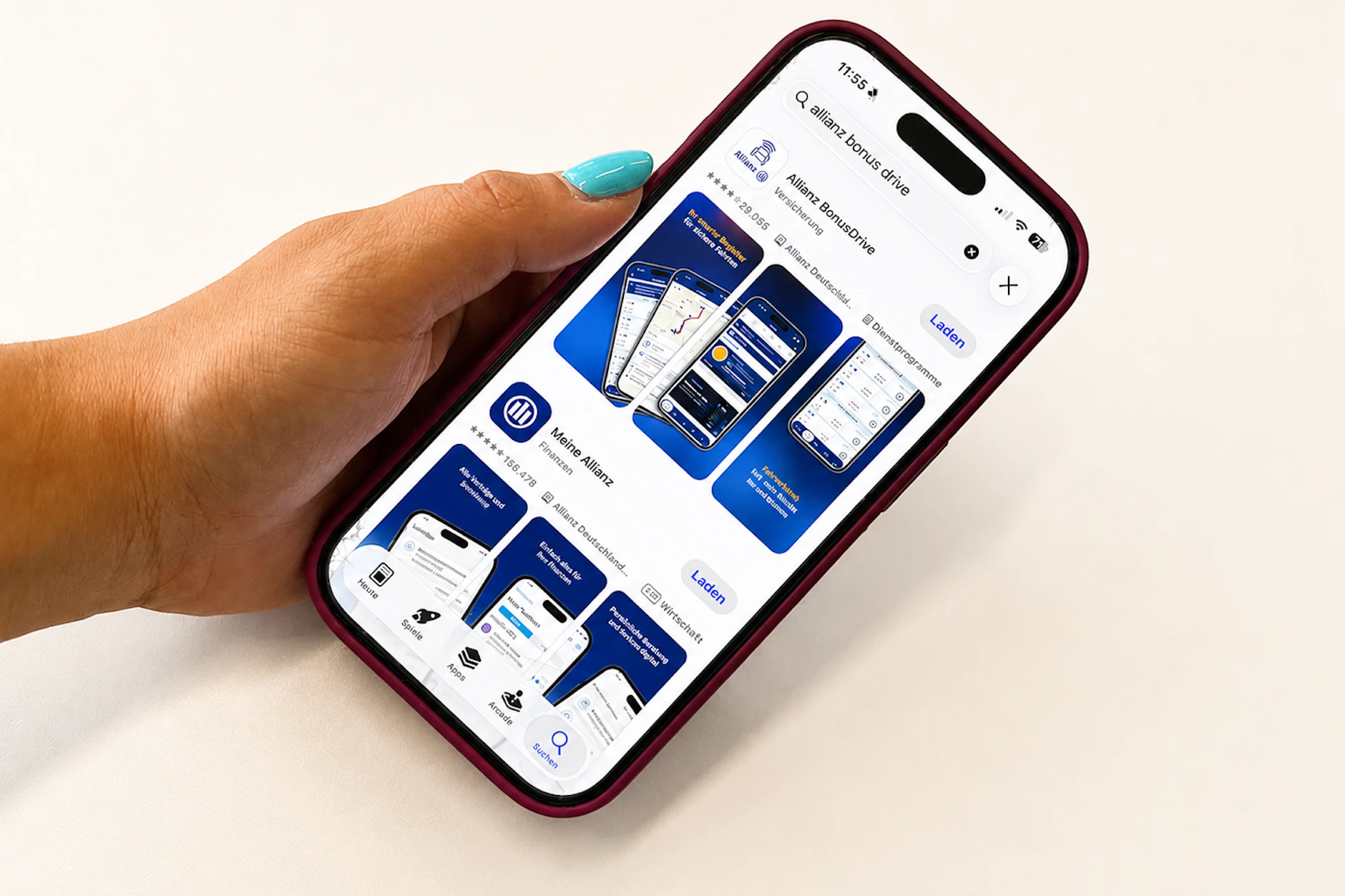 Mit der Allianz BonusDrive-App kann das Fahrverhalten getrackt werden.