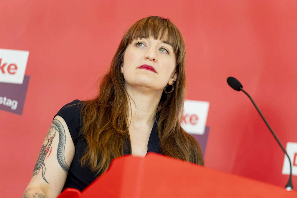 Heidi Reichinnek (CDU) sieht eine mögliche Zusammenarbeit mit der CDU in Sachsen-Anhalt.