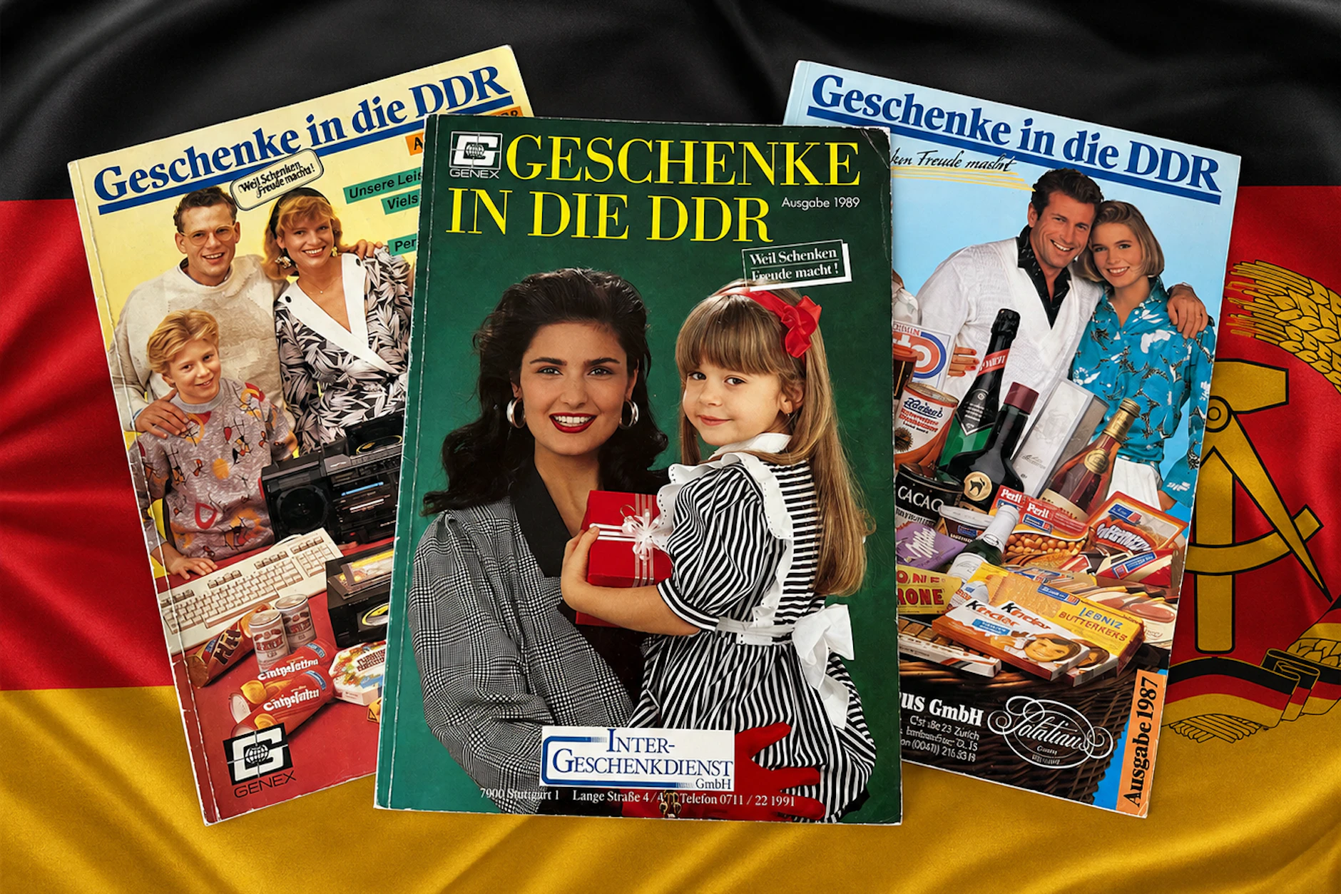 Mit den Genex-Katalogen konnte man den Verwandten in der DDR Westpakete schicken lassen.