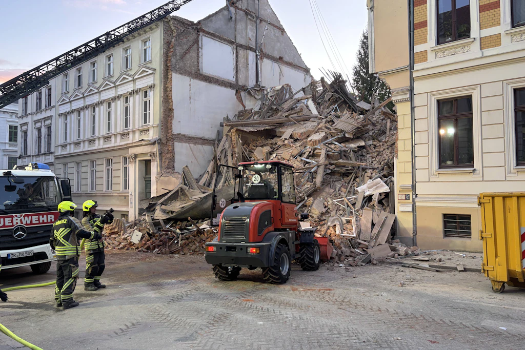Görlitz: Spurensicherung nach Hauseinsturz abgeschlossen, Gasnetz frei