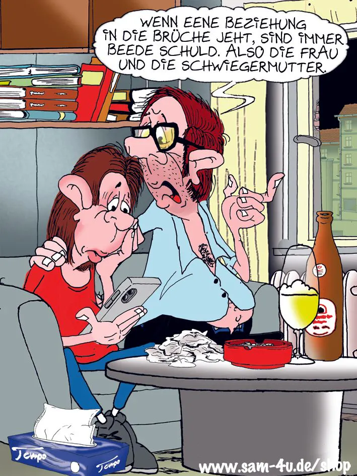 Der Cartoon des Tages fängt immer wieder den großartigen Berliner Humor ein. Dafür zuständig ist unser Zeichner Sam Paff aus Berlin, der dieses kleine Kunstwerk jeden Tag zeichnet.
