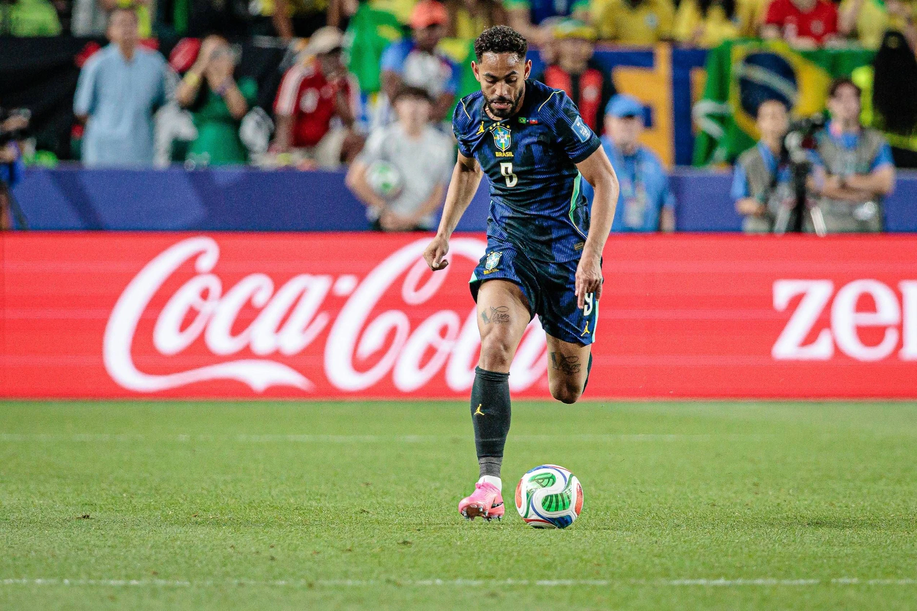 Matheus Cunha war beim 3:0-Sieg gegen Haiti der beste Spieler Brasiliens. ER traf doppelt.