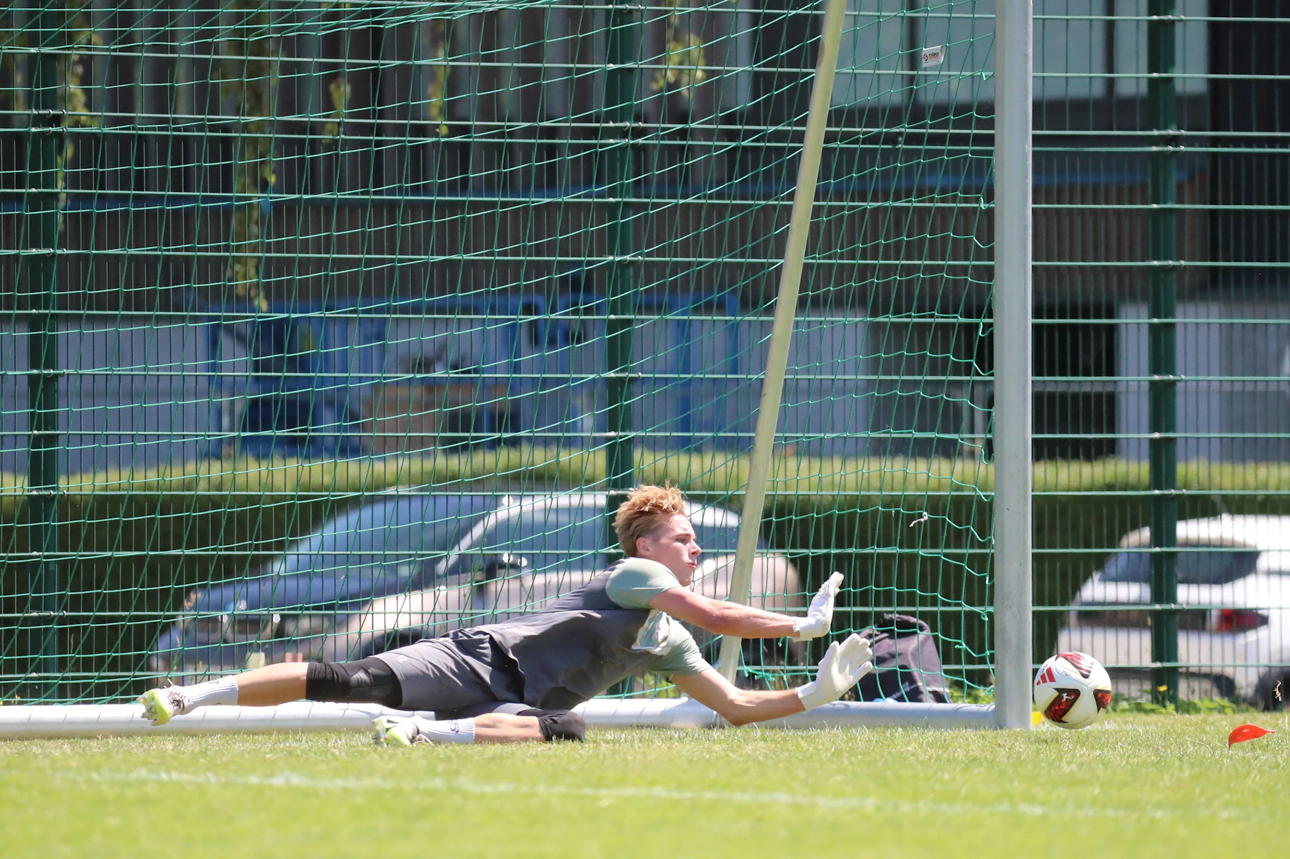 Paul Hainke ist die neue Nummer 1 beim BFC Dynamo, das will er auch bei den anstehenden Test zeigen.