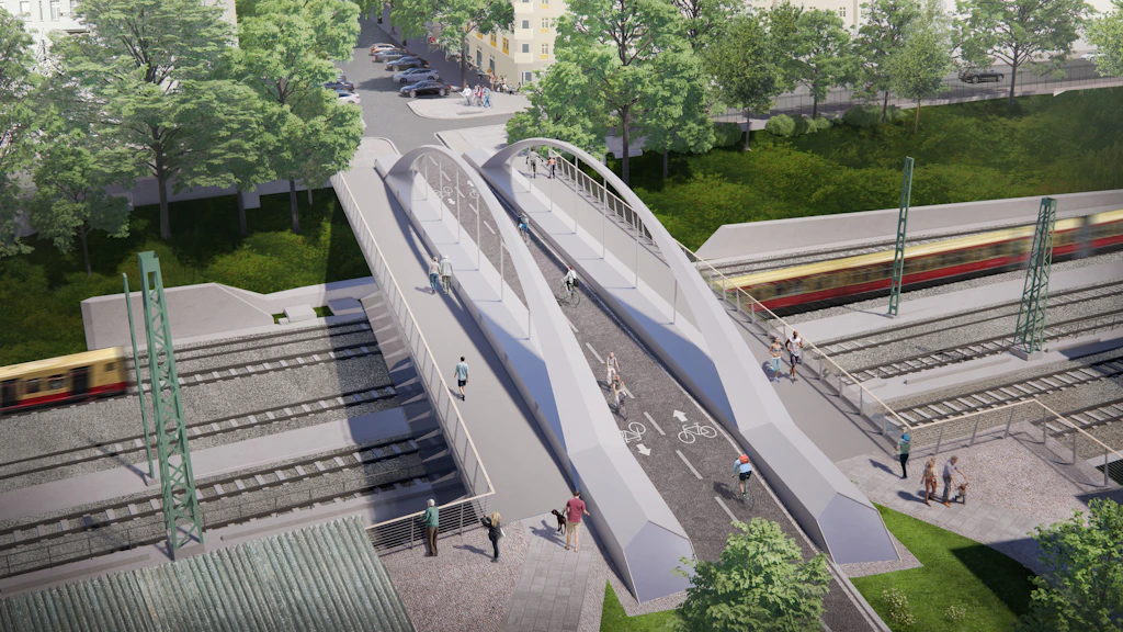Neue Brücke für Pankow soll täglichen Radler-Krieg endlich beenden