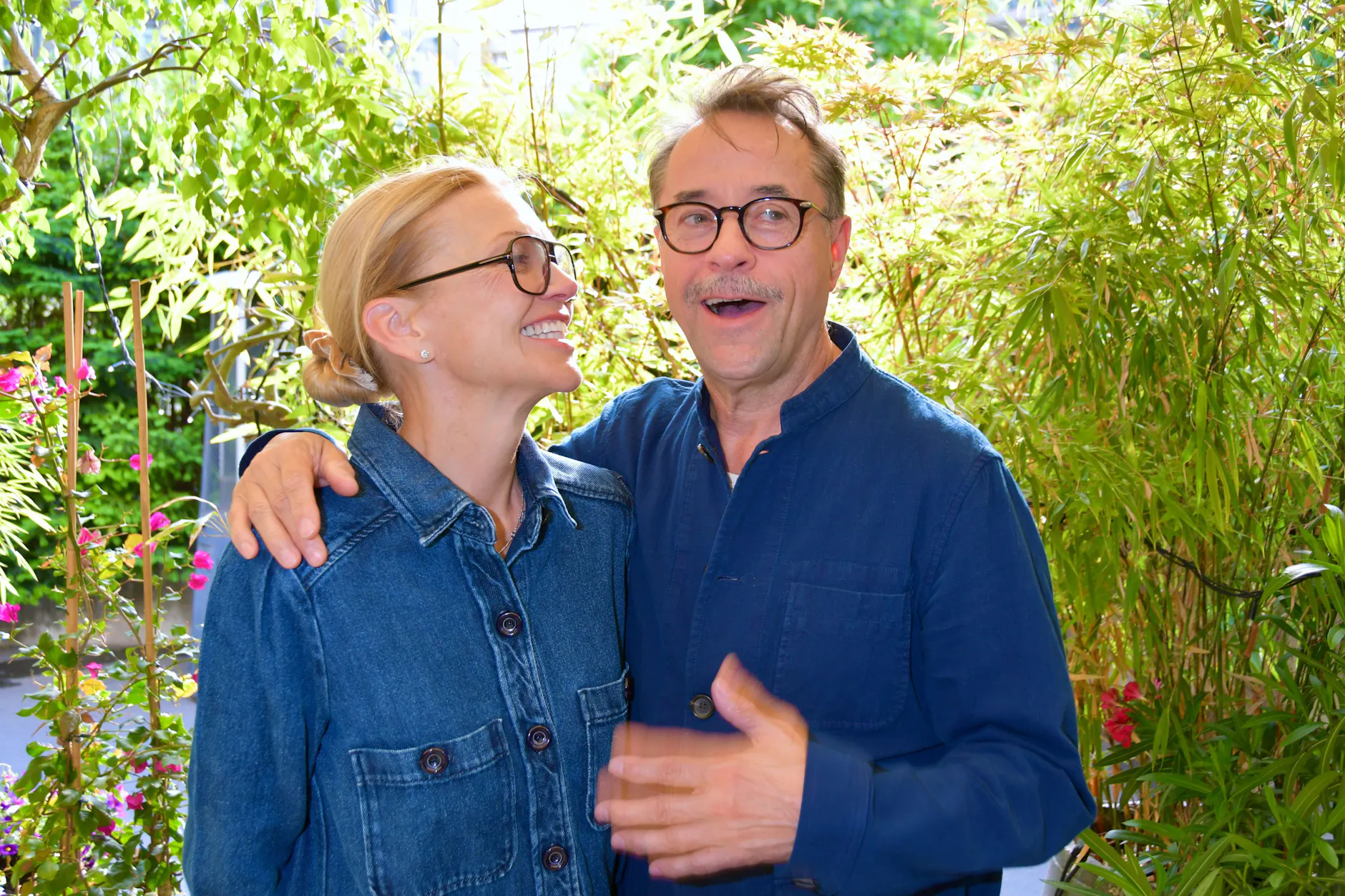 Anna Loos und Jan Josef Liefers kommen beide aus Ostdeutschland.