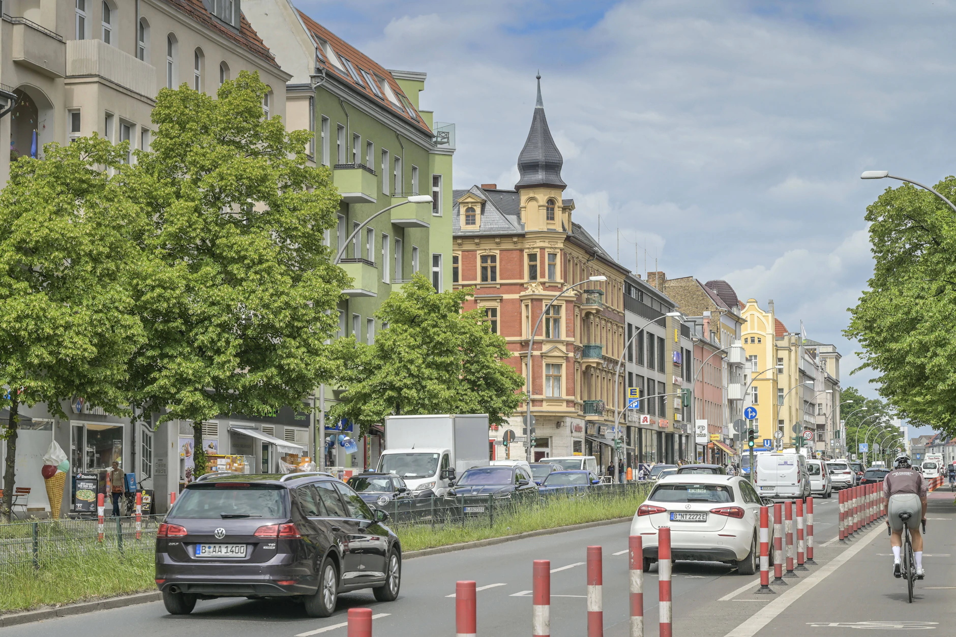 Der Mariendorfer Damm in Tempelhof-Schöneberg ist die schmutzigste Straße Deutschlands, was die Luftqualität angeht.