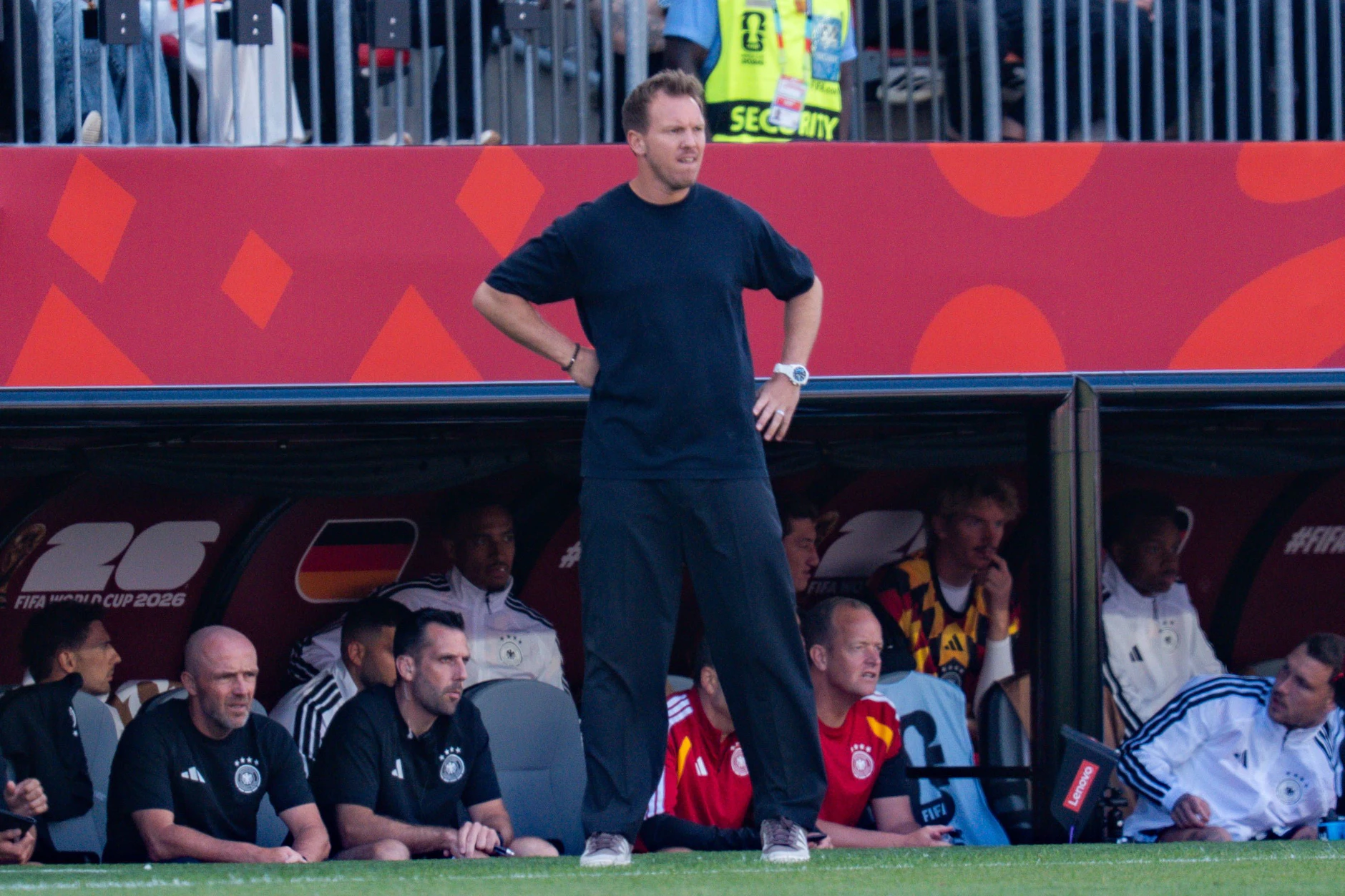 Bundestrainer Julian Nagelsmann wartet gespannt auf den Gegner im WM-Sechzehntelfinale: Schottland, Paraguay, Australien?