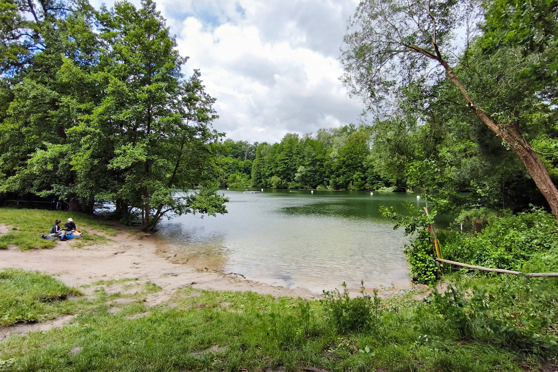 Der Teufelssee im Forst Grunewald könnte möglicherweise „kippen“.