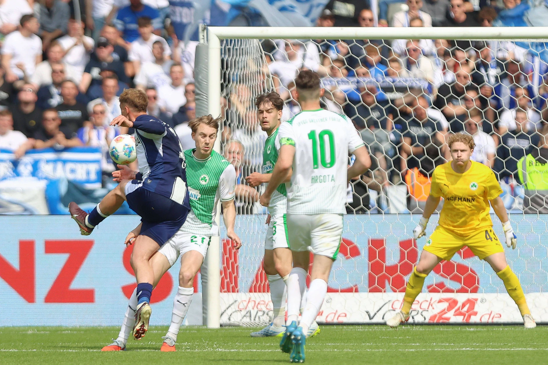So schön traf Michael Cuisance oft für Hertha BSC, doch nach Glanzpunkten folgten oft Schwächephasen beim Franzosen.