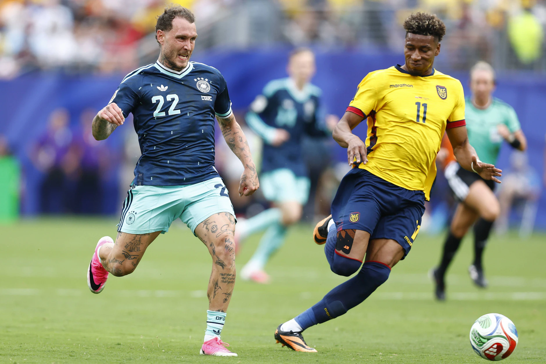 Am Donnerstag verlor Deutschland das Spiel gegen Ecuador.