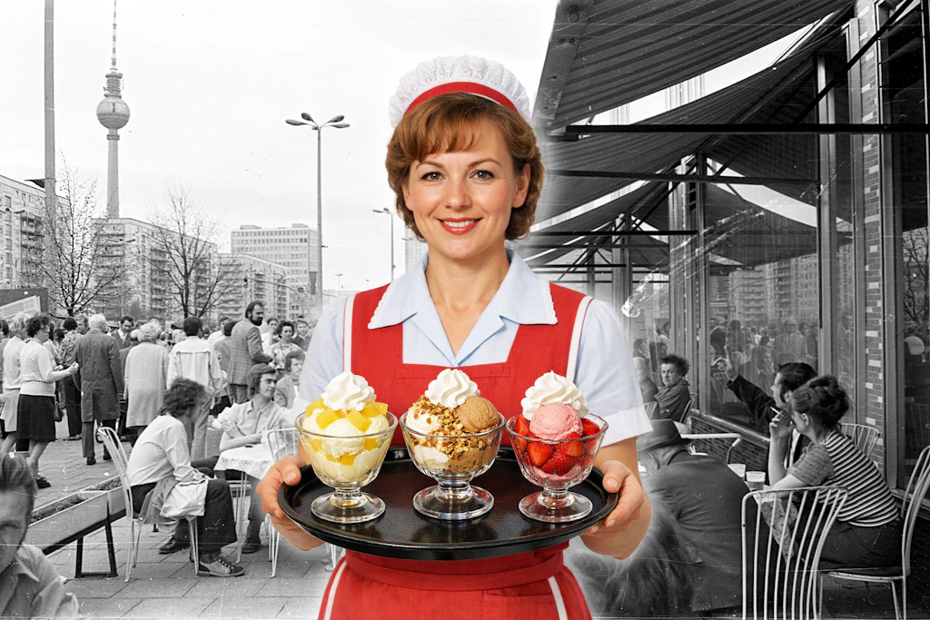 DDR-Eisbecher wie früher: Die geheimen Rezepte der Mokka-Milch-Eisbar
