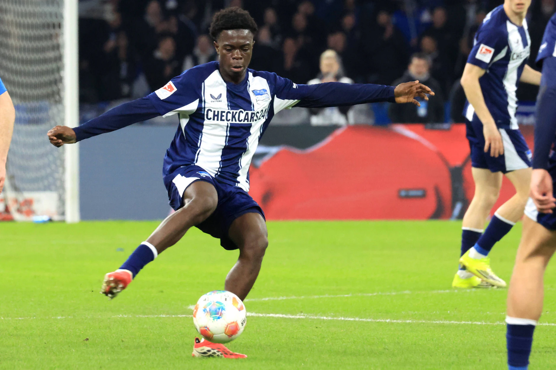 Bobo Lum drängt bei Hertha BSC in der neuen Saison in die Startelf. Doch erstmal spielt er für Deutschland.