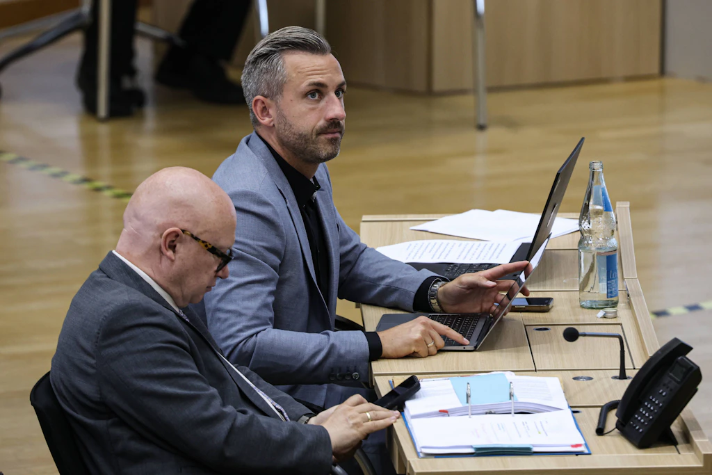 Die Fraktionsvorsitzenden Oliver Kirchner und Ulrich Siegmund