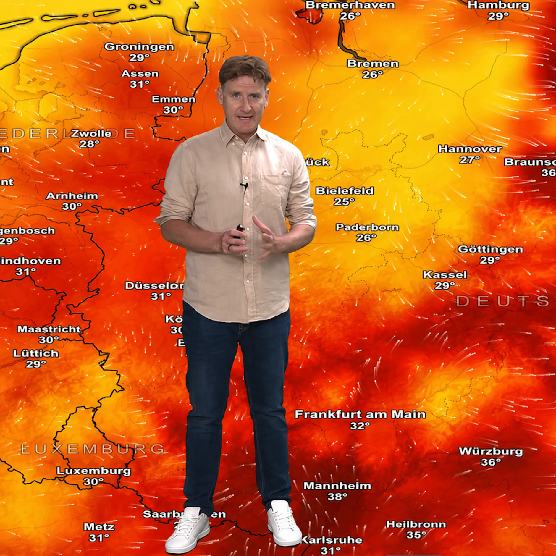 Image - Hitze-Atlas für 150 Städte im Osten: So heiß wird das Wochenende bei Ihnen!
