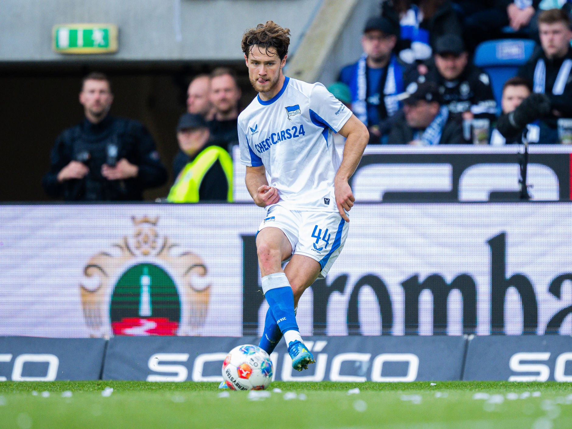 Vom Talent zum Stammspieler. Linus Gechter entwickelte sich bei Hertha BSC zu einem guten Innenverteidiger, der jetzt von Bundesligisten gejagt wird.