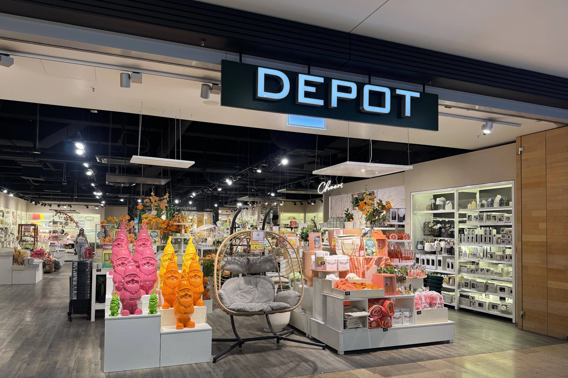 Wegen der Insolvenz bei Depot müssen 66 Filialen dichtmachen.