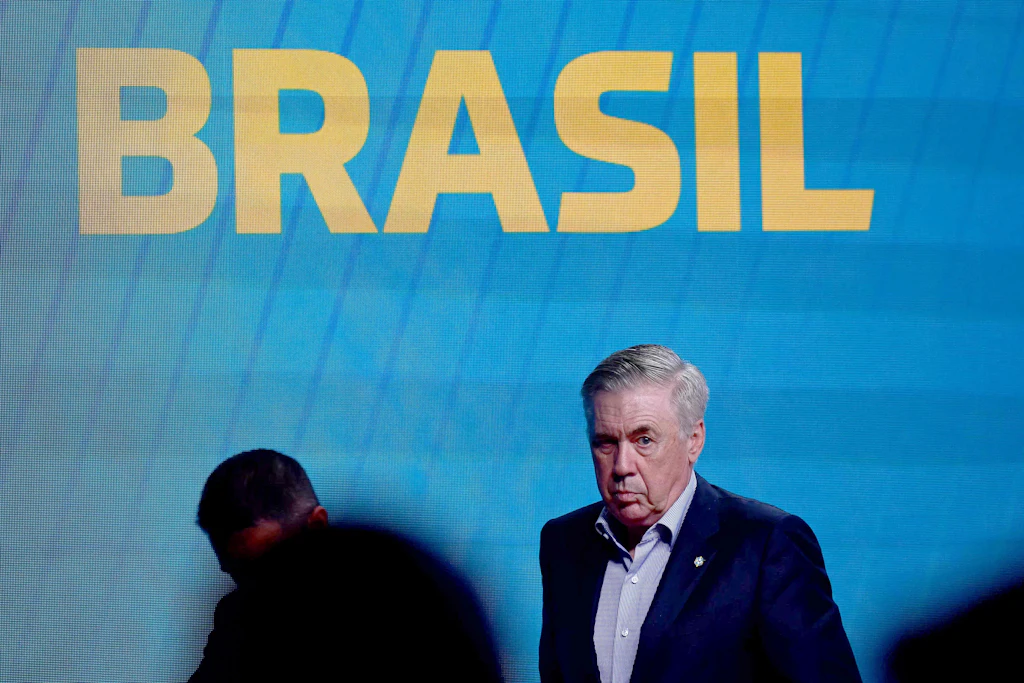 Auch Trainer Carlo Ancelotti reiste nach Brasiliens WM-Aus nicht mit der Delegation nach Rio de Janeiro zurück.