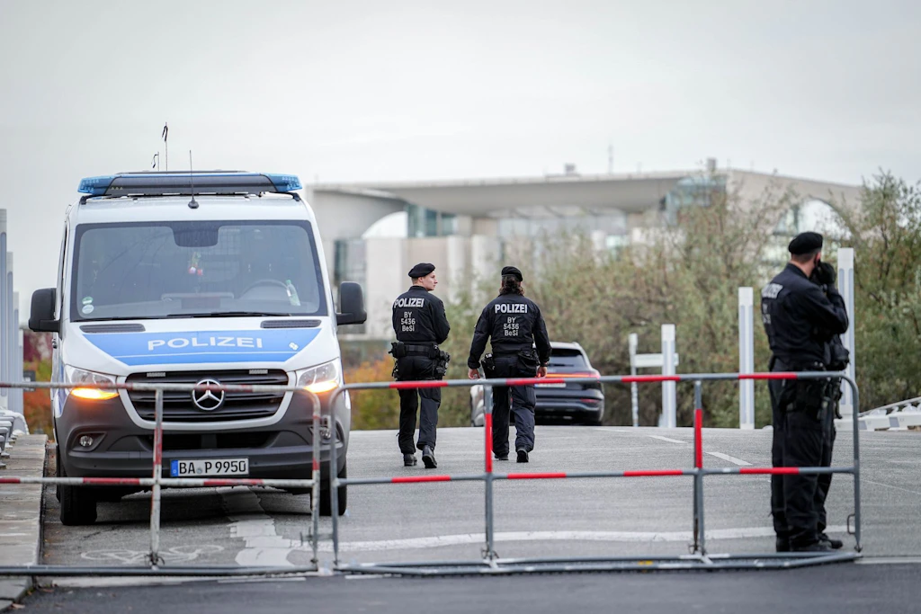 Das Regierugsviertel ist am Dienstag weiträumig abgesperrt.
