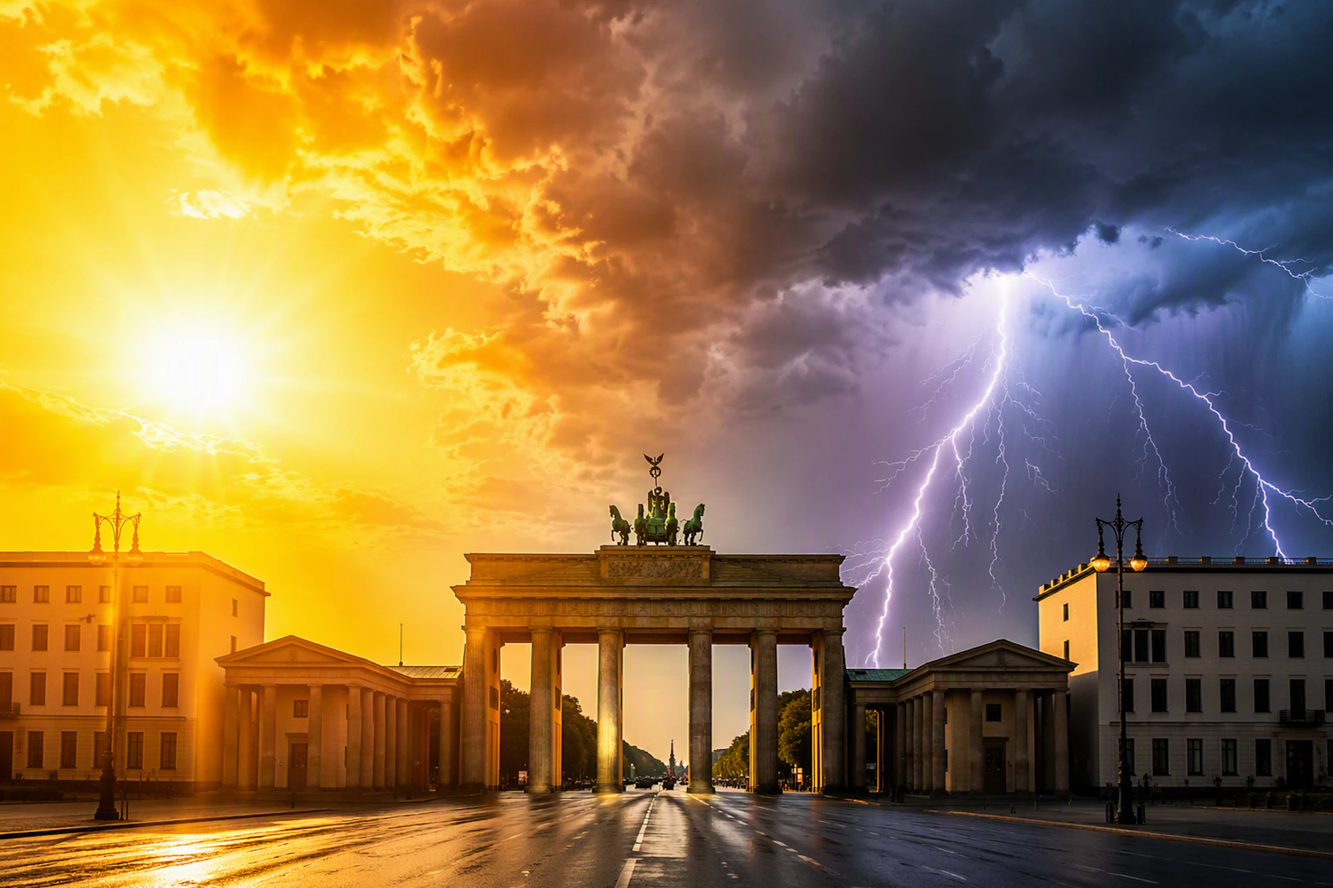 Nach der Hitze kommen die Gewitter. Und nach den Gewittern kündigt sich schon die nächste Hitzewelle an.