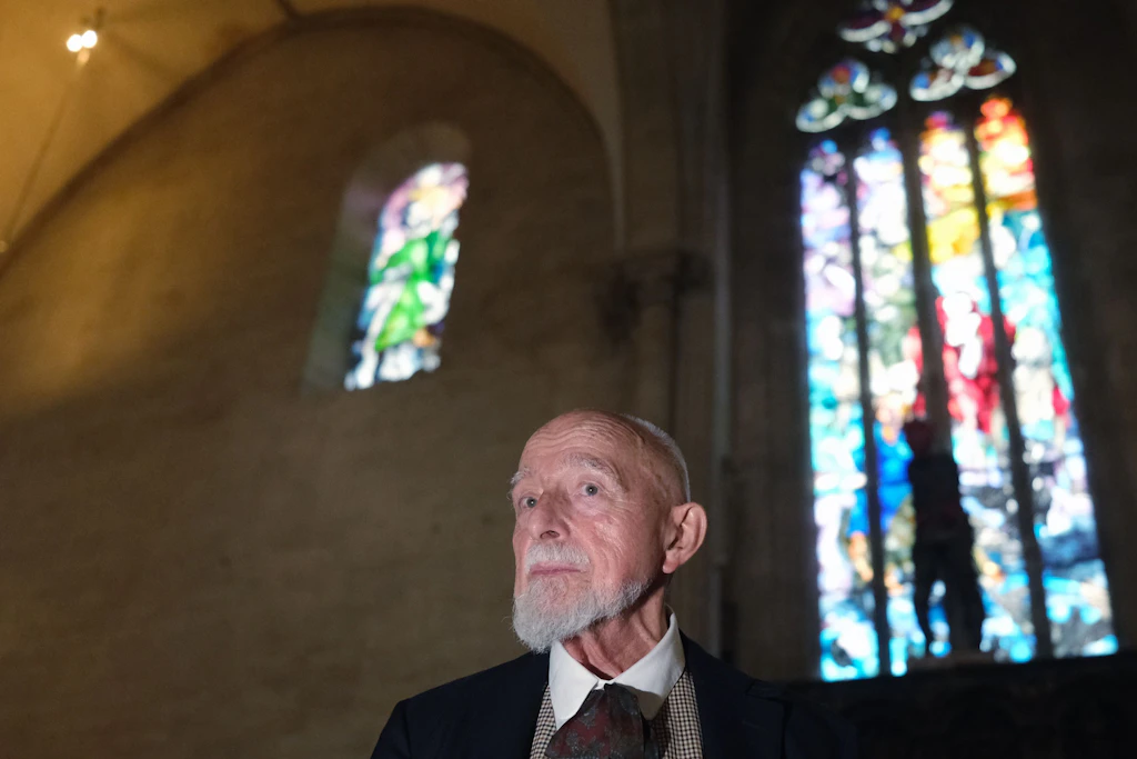 Markus Lüpertz gestaltete vier Fenster im Naumburger Dom.