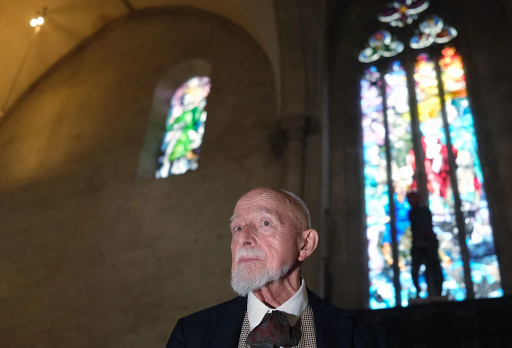 Apokalypse und Hoffnung in Buntglas: Markus Lüpertz gestaltet neue Fenster für den Naumburger Dom