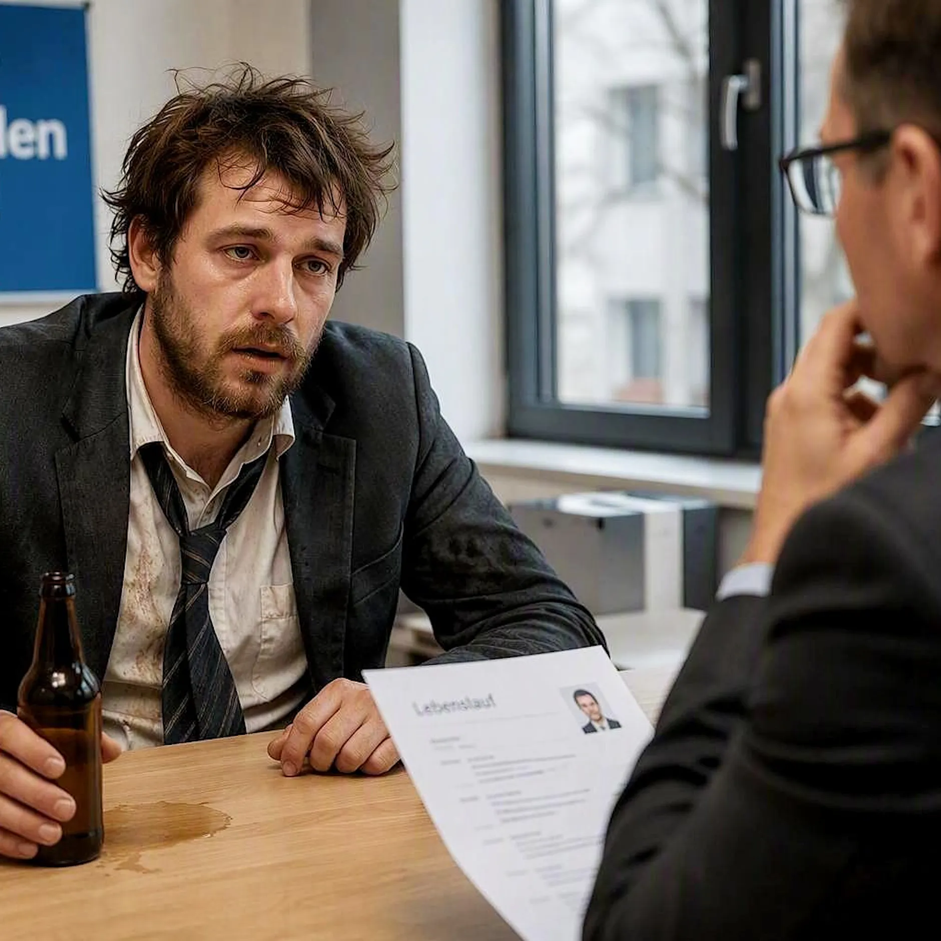 Grundsicherung: 30 Prozent Kürzung bei Alkohol im Bewerbungsgespräch