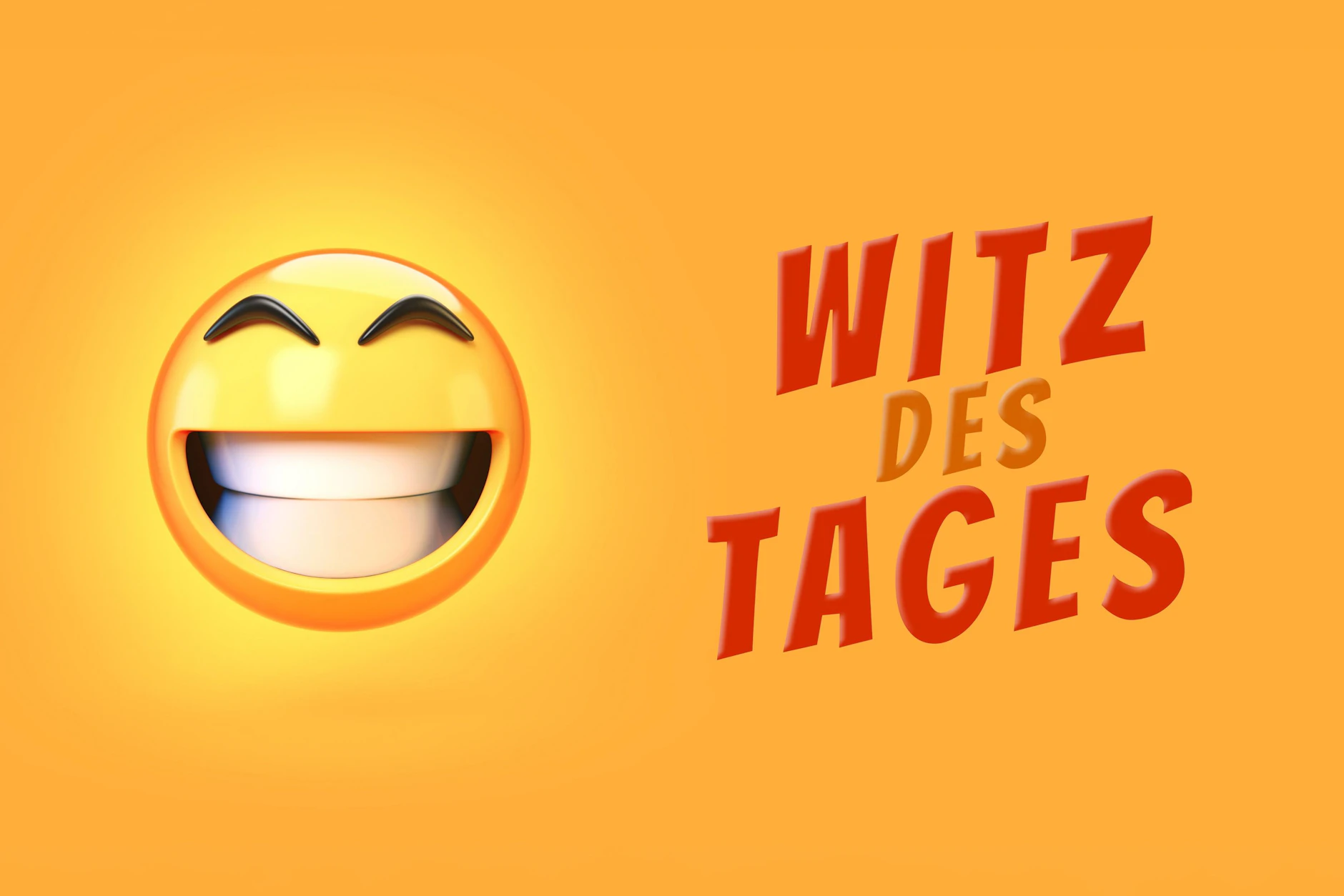 Lust auf etwas Humor? In unserer Rubrik Witz des Tages präsentieren wir Ihnen jeden Tag drei neue und frische Witze aus unserer Sammlung. Wetten, dass wir Sie auch heute zum Lachen bringen?