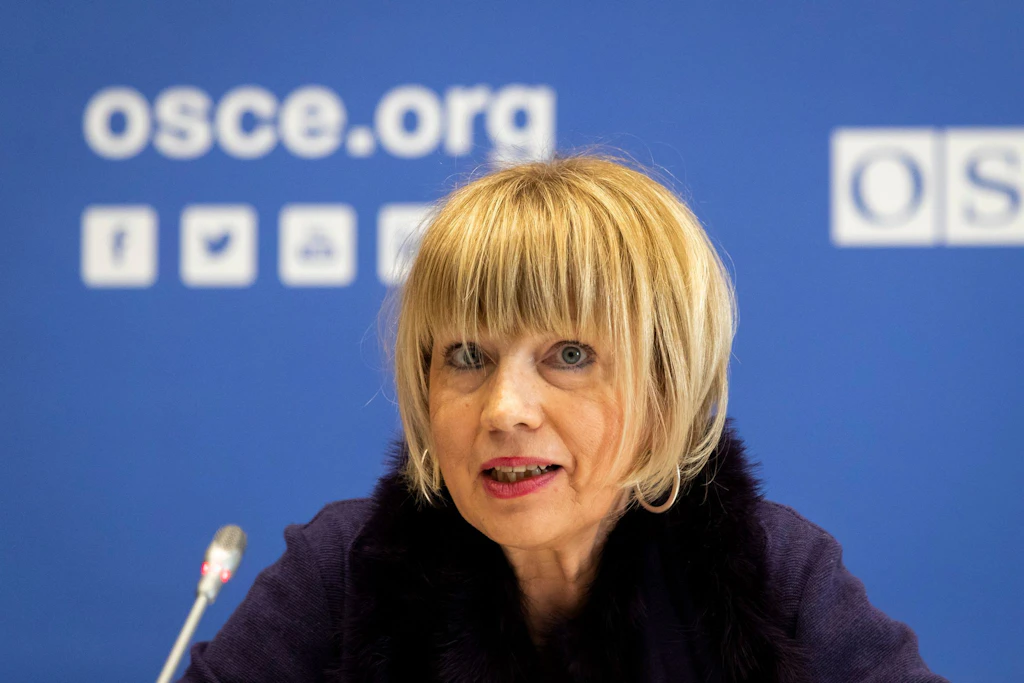 Helga Maria Schmid, ehemalige Generalsekretärin der Organisation für Sicherheit und Zusammenarbeit in Europa (OSZE). Sie übernimmt gemeinsam mit Stoltenberg die Leitung der Münchner Sicherheitskonferenz.