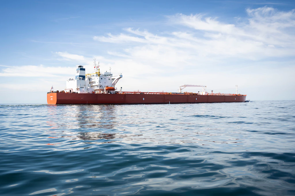 Der Öltanker „Kira K“ in der Ostsee. Greenpeace zählt das Schiff zur russischen Schattenflotte und beobachtet zuletzt eine Verlagerung russischer Öltransporte.