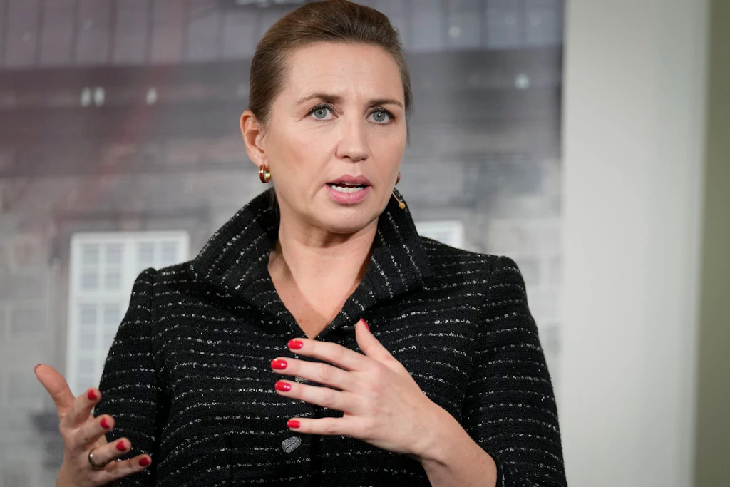Die Ministerpräsidentin Dänemarks: Mette Frederiksen.