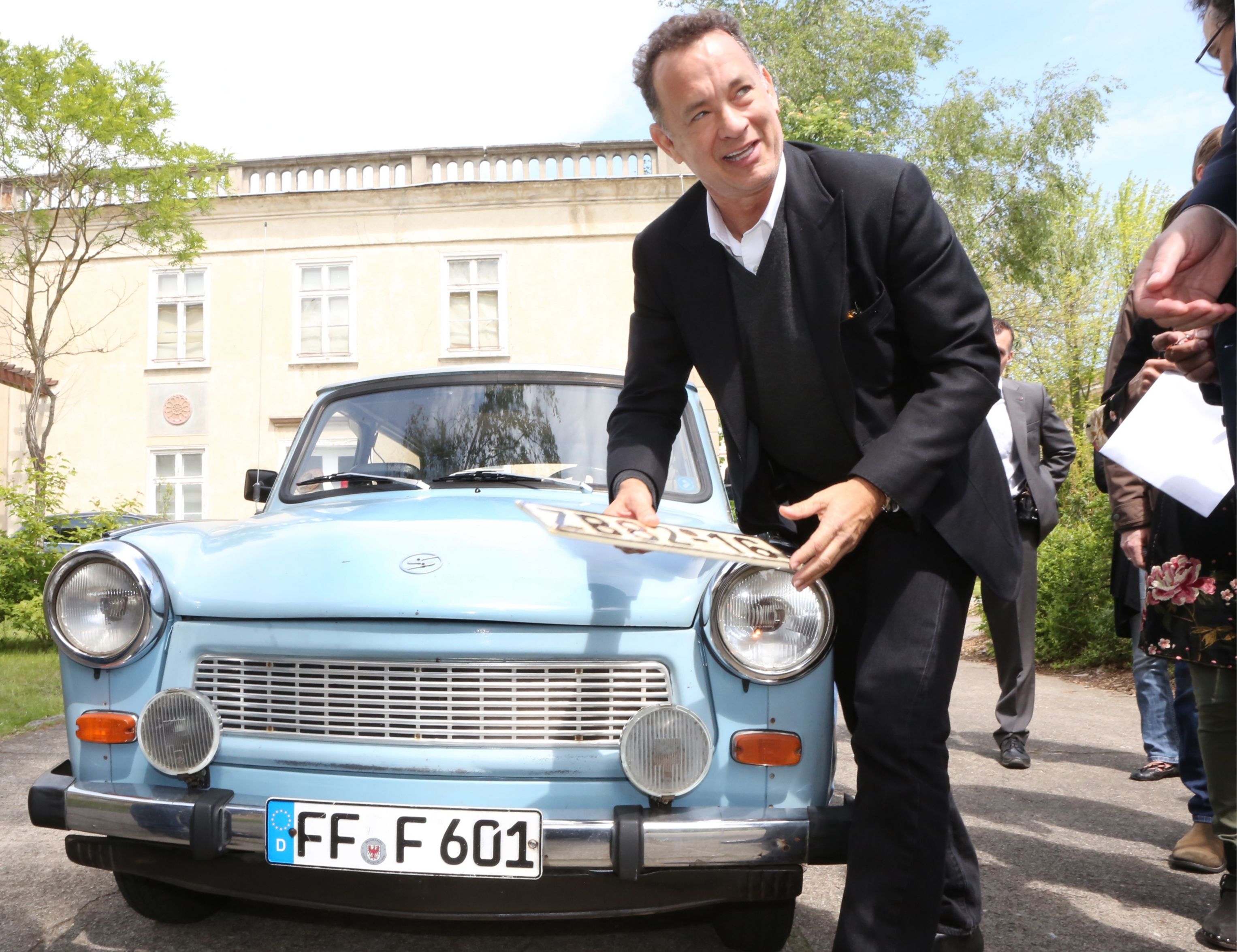 Image - Tom Hanks' DDR-Kultauto: Hat er seinen Trabi vergessen?