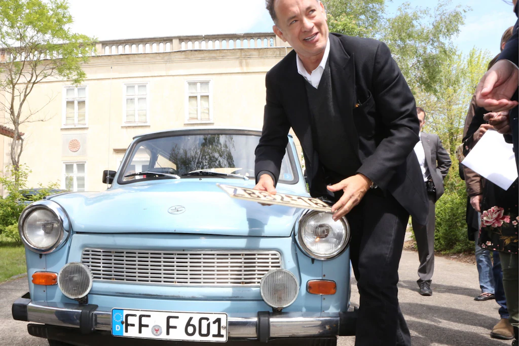 US-Schauspieler Tom Hanks 2014 in Eisenhüttenstadt