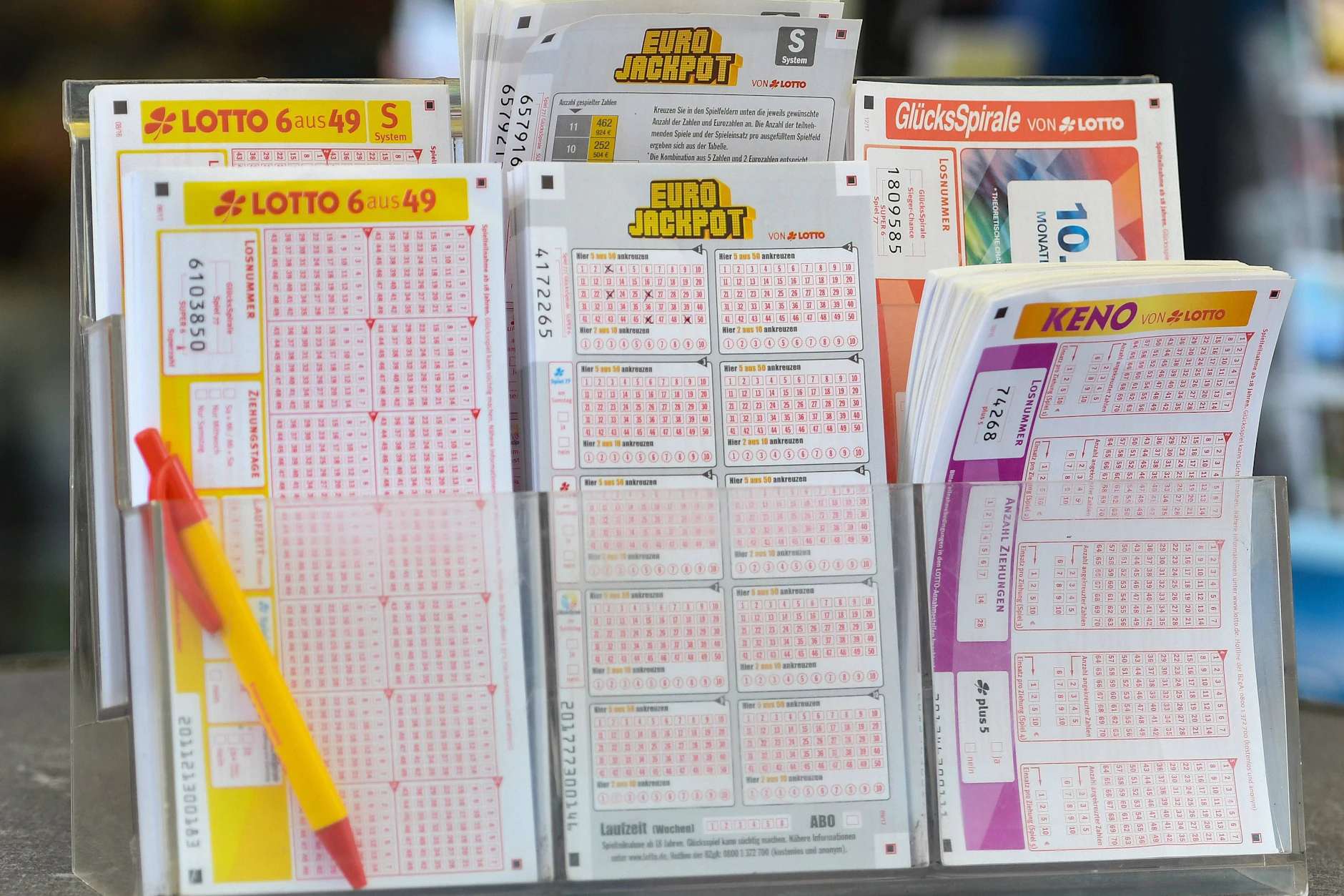 Der Eurojackpot kann auf bis zu 120 Millionen anwachsen.