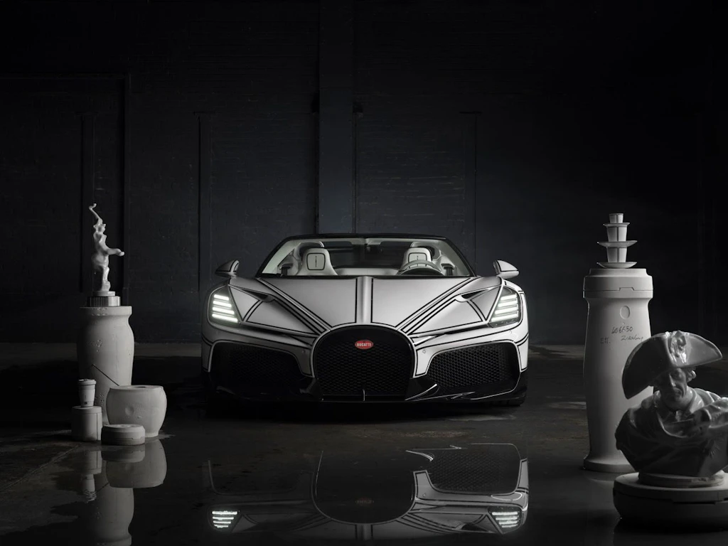 KPM macht Bugatti zum Kunstwerk – und präsentiert ein Porzellan-Automobil