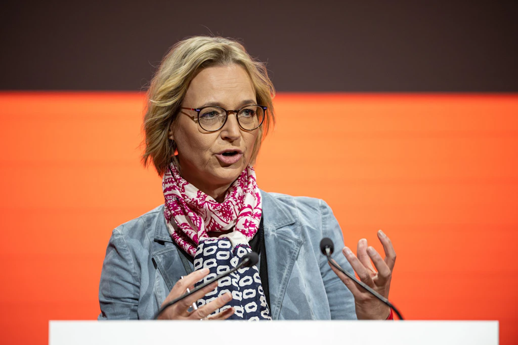 Katja Wolf, Landesvorsitzende des BSW in Thüringen war am Donnerstag bei „Markus Lanz“ zu Gast.