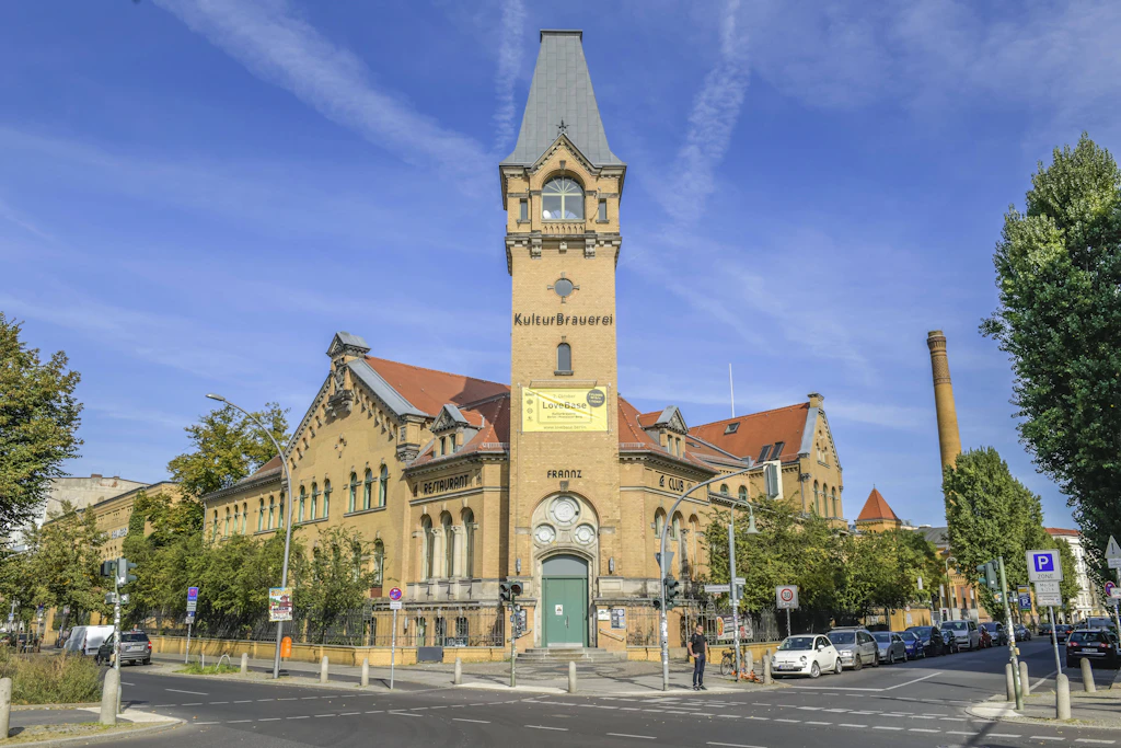 Die Kulturbrauerei in Prenzlauer Berg: Berlin hat die Kulturflächen auf dem denkmalgeschützten Areal bis 2037 gesichert.