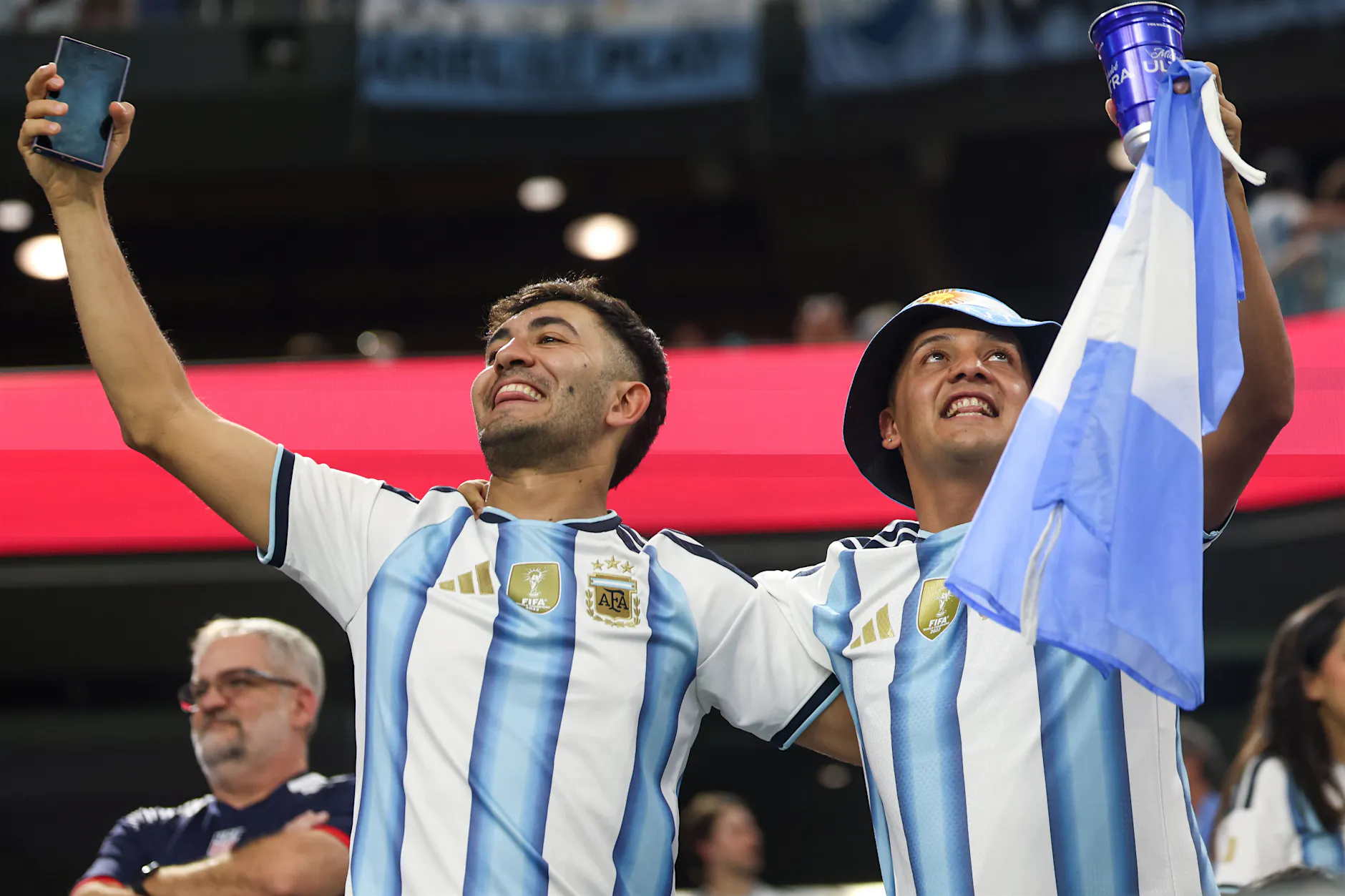 Diese Argentinien-Fans werden im Miami-Stadion knallhart abgewiesen – trotz WM-Ticket