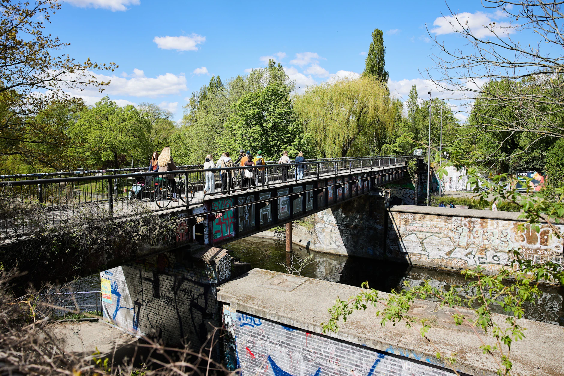Trotz aller Mühen der Berliner werden die Görlitzer Brücken ab heute gesperrt.