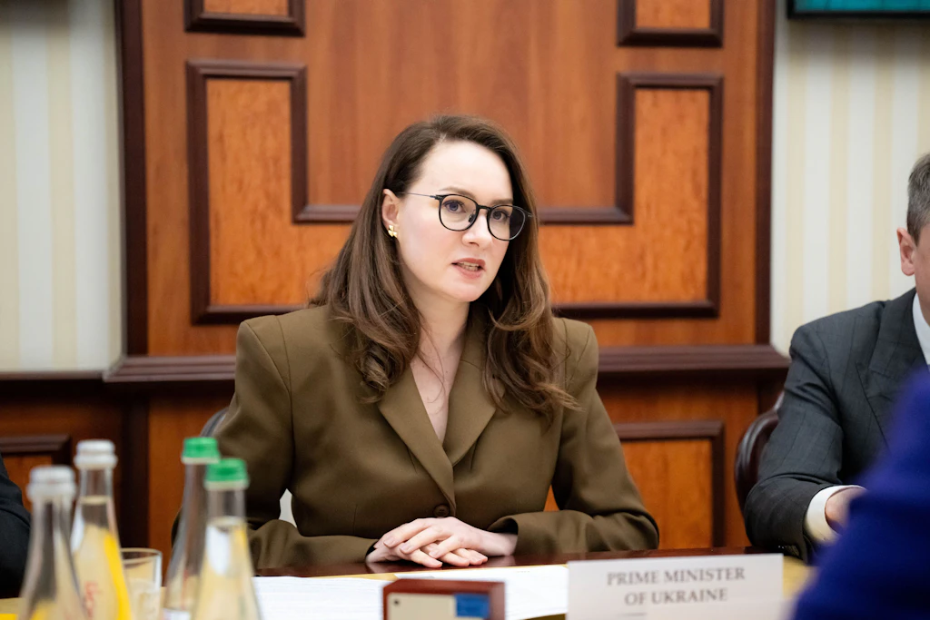 Julia Swyrydenko, Ministerpräsidentin der Ukraine, soll eine andere Aufgabe übernehmen.