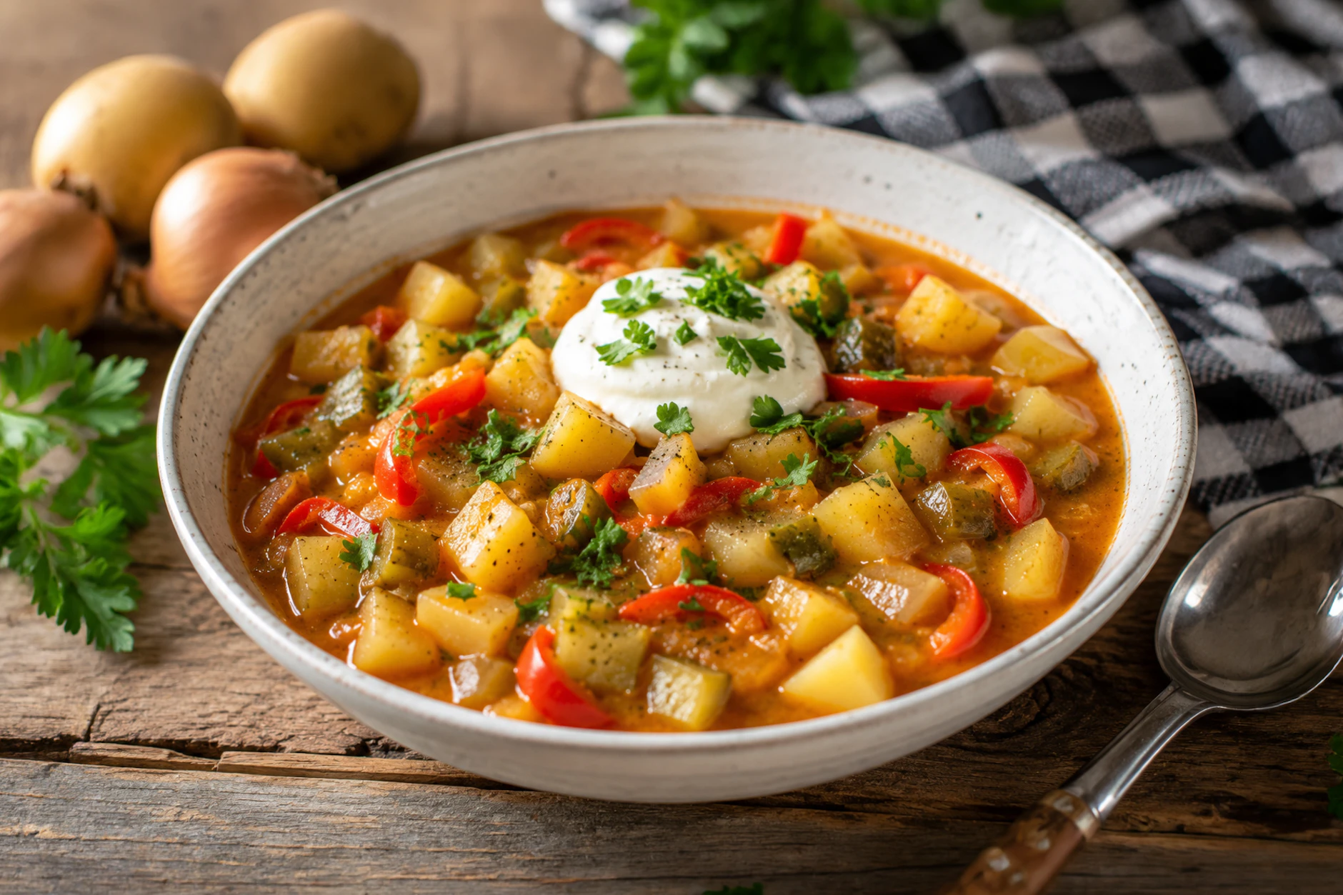 Leckeres Kartoffelragout: Der Eintopf ist ein wirklich tolles Spar-Gericht aus der DDR. So bekommen Sie mit wenigen Zutaten und ohne viel Geld die ganze Familie satt!